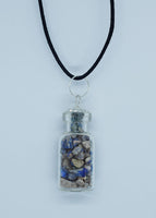 Necklace Bottle Chip Lapis