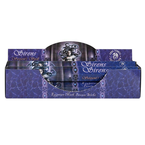 Serpent's Spell Egyptian Musk Incense Sticks by Anne Stokes