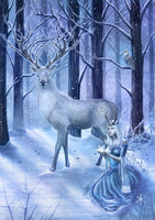Frozen Fantasy Greeting Card