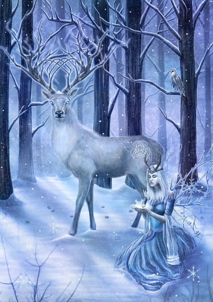 Frozen Fantasy Greeting Card