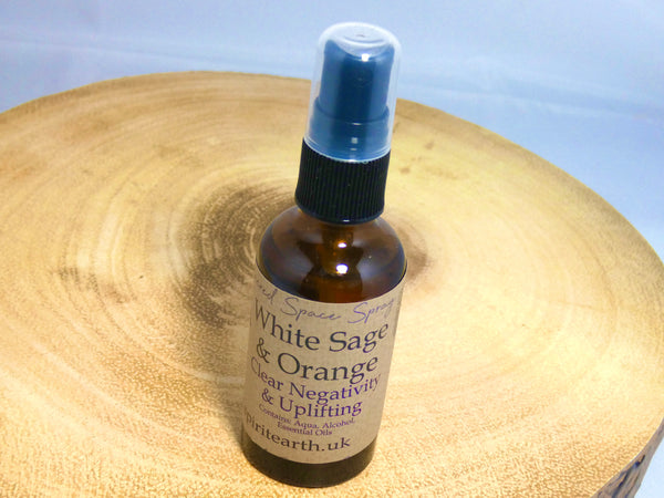 White Sage & Orange Sacred Space Spray