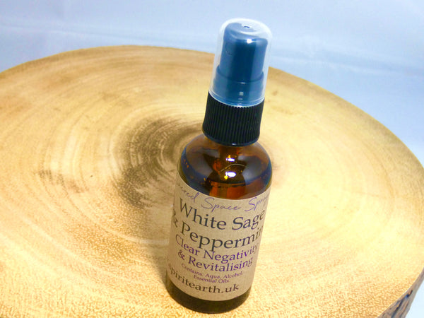 White Sage & Peppermint Sacred Space Spray