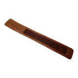 Spirit earth wooden engraved incense holder