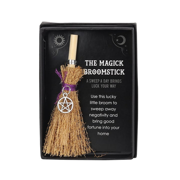 Pentagram Mini Magick Broomstick Spirit Earth