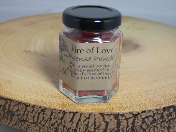 Fire of Love Resin Incense Powder