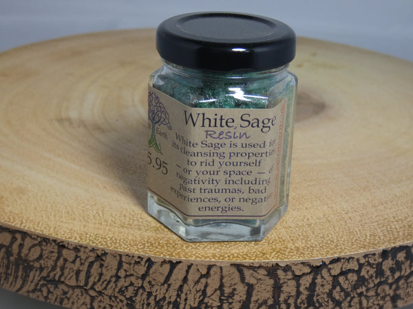 Spirit Earth White Sage Resin