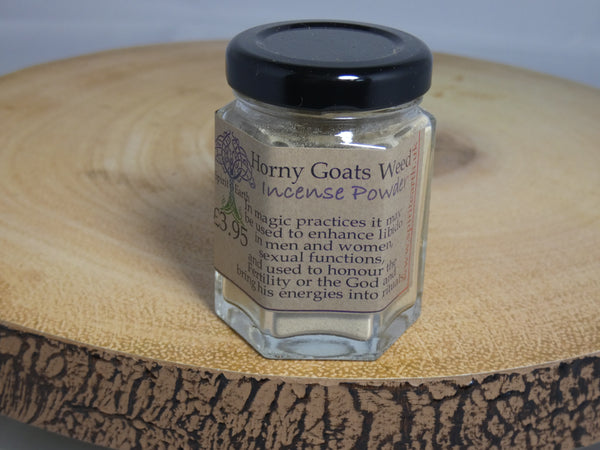 Spirit Earth Horny Goats Weed Incense Powder