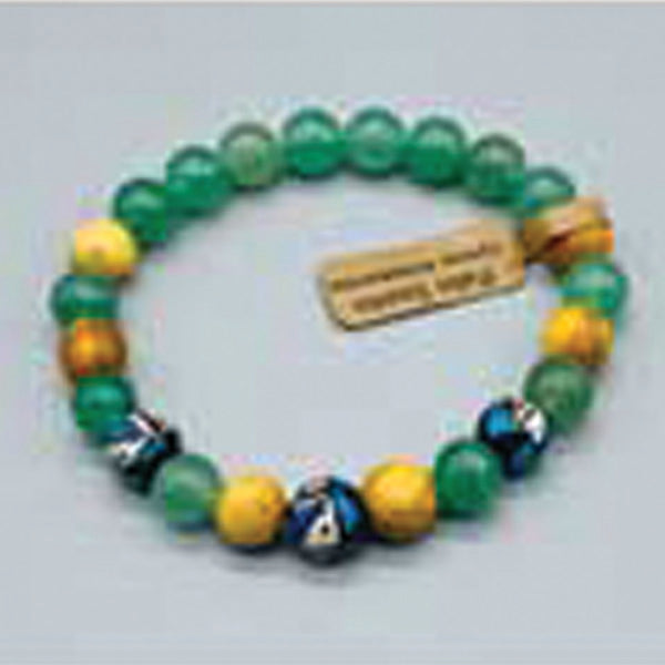 Palo Santo Green Aventurine spirit earth bracelet