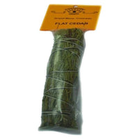 Spirit Earth flat cedar smudging stick