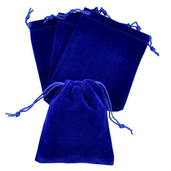Spirit Earth Blue Velvet Bag