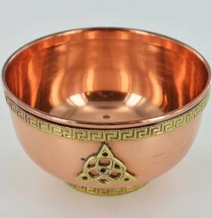 Copper bowl triquetra