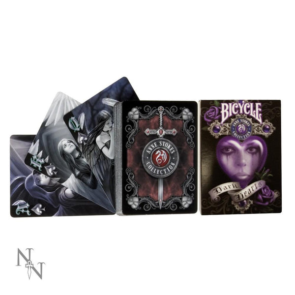 Spirit Earth Anne Stokes Dark Heart Playing Cards