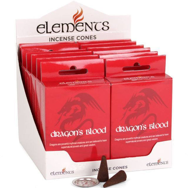 Spirit Earth Elements Dragons Blood Incense Cones