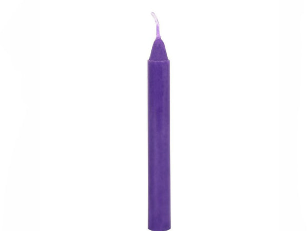 Spirit Earth Purple spell candle