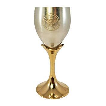 Spirit Earth Silver & Brass Goblet