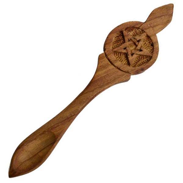 Spirit Earth Wooden Pentagram Spoon